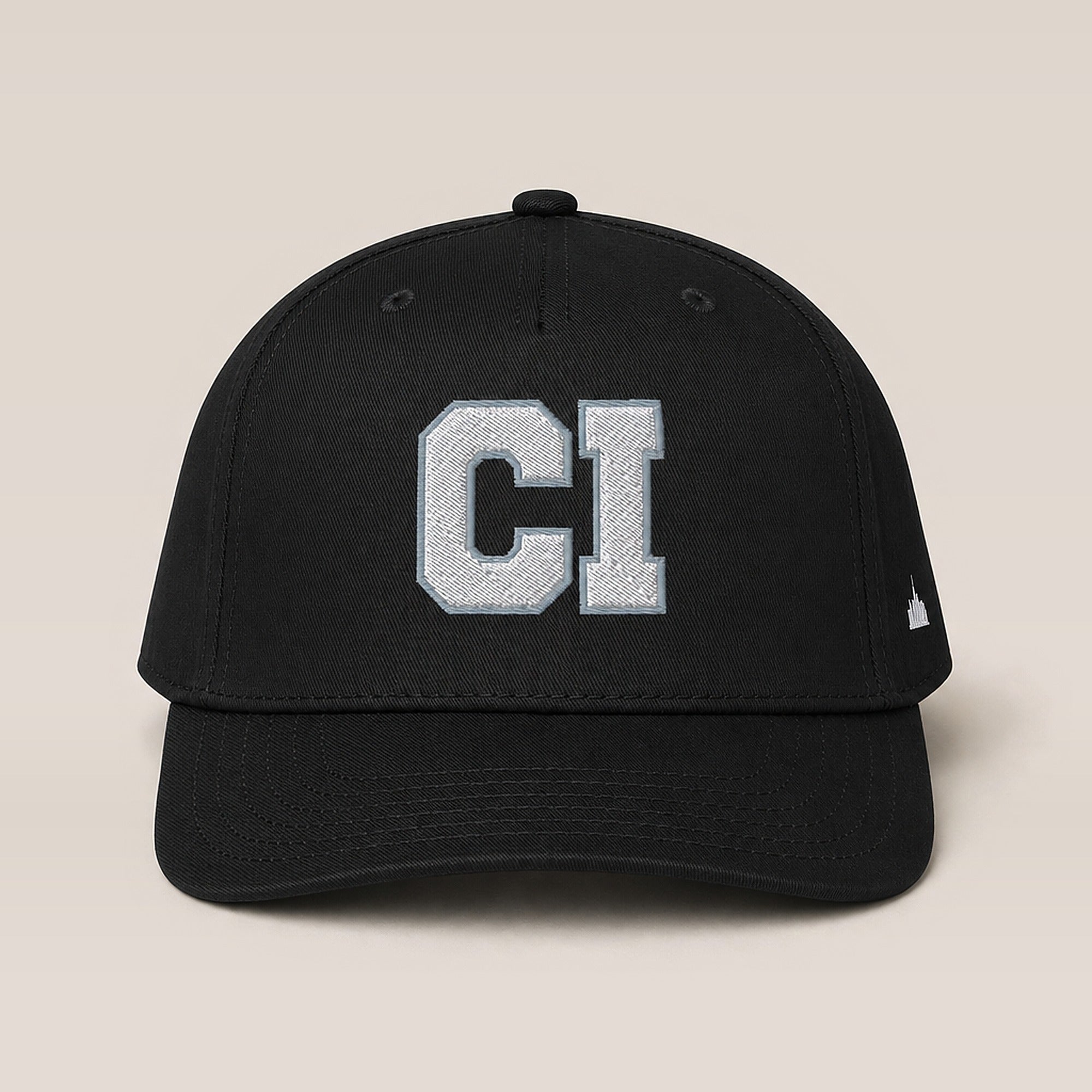 City Image College Cap (Black) – City Image Store