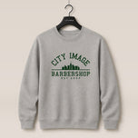 City Image College Crewneck Sweatshirt (Grey/White)