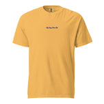 City Image Embroidered Script Tee (Mustard)