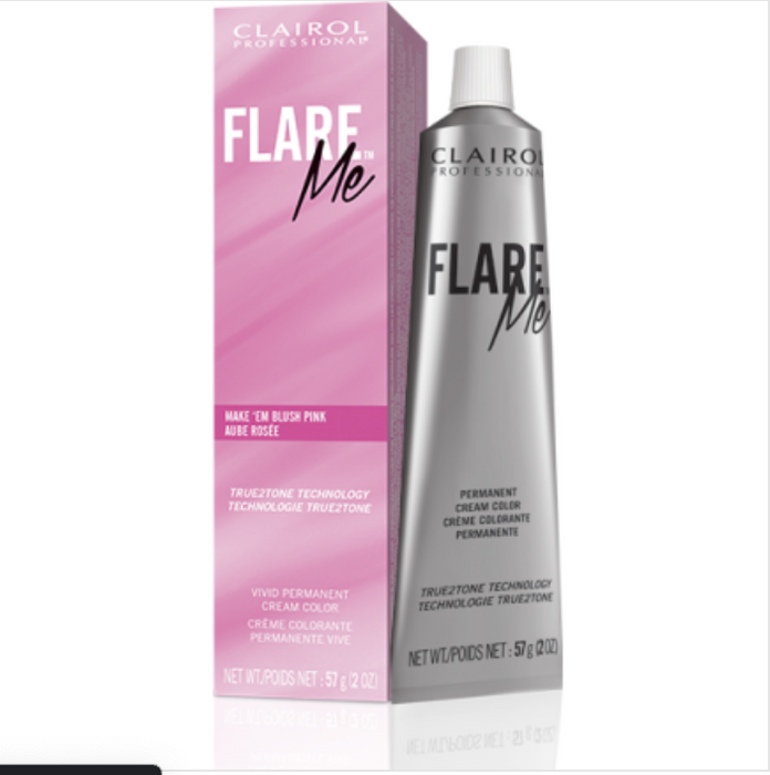 CLAIROL FLARE ME PERMANENT CREAM COLOR 2 OZ