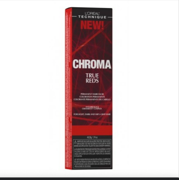 CHROMA TRUE REDS PERMANENT HAIRCOLOR 1.75 OZ