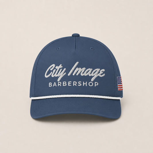 City Image Rope Cap (Blue) — front
