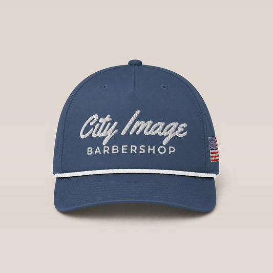City Image Rope Cap (Blue) — front