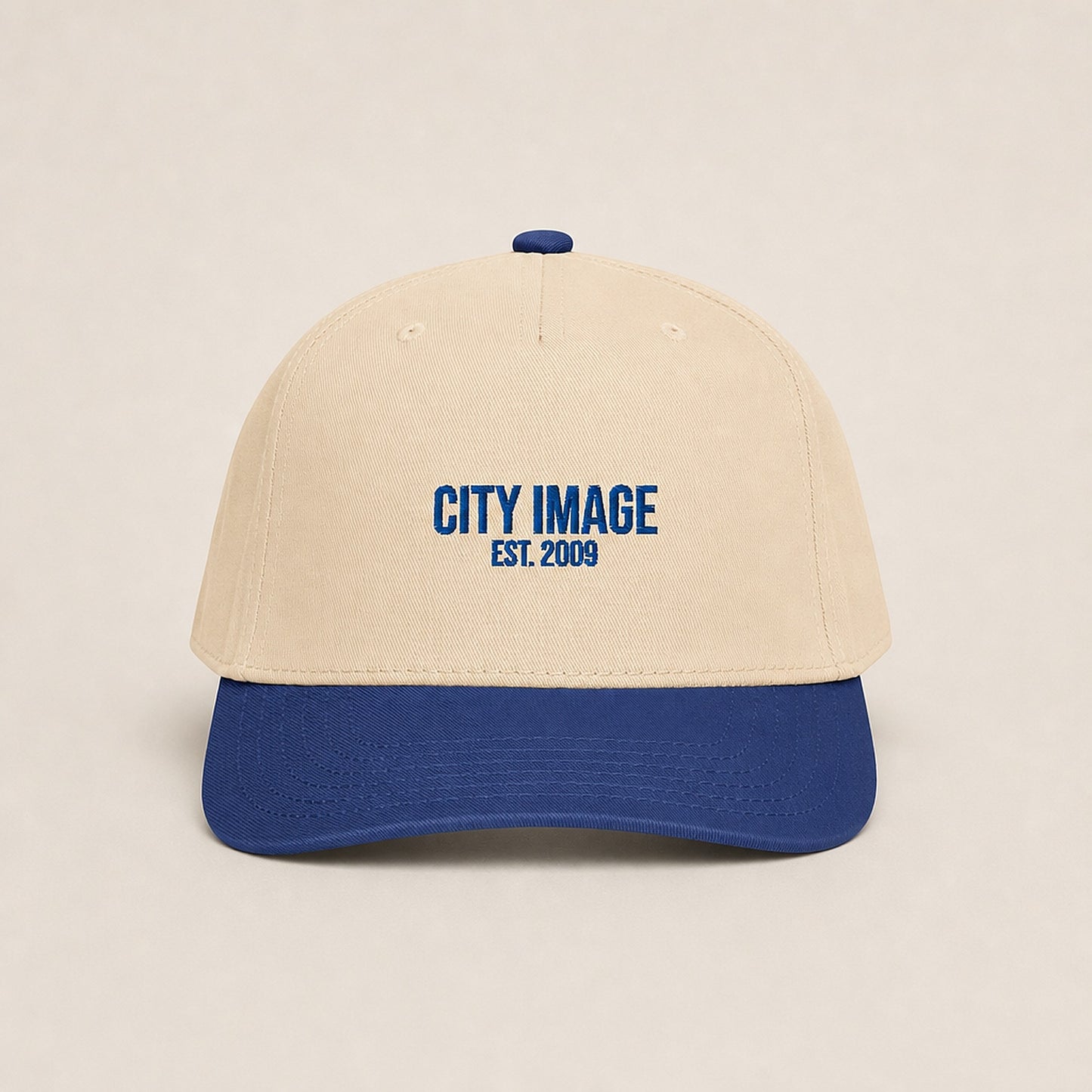 City Image Est. 2009 Cap (Royal/Natural) studio