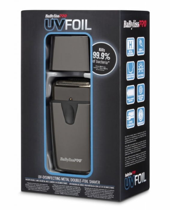 #FXLFS2 BABYLISSPRO UV DOUBLE-FOIL SHAVER
