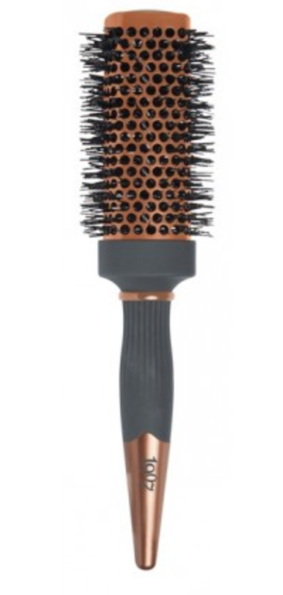 #NBB013 SQUARE BRONZE THERMAL BRUSH 2.5"