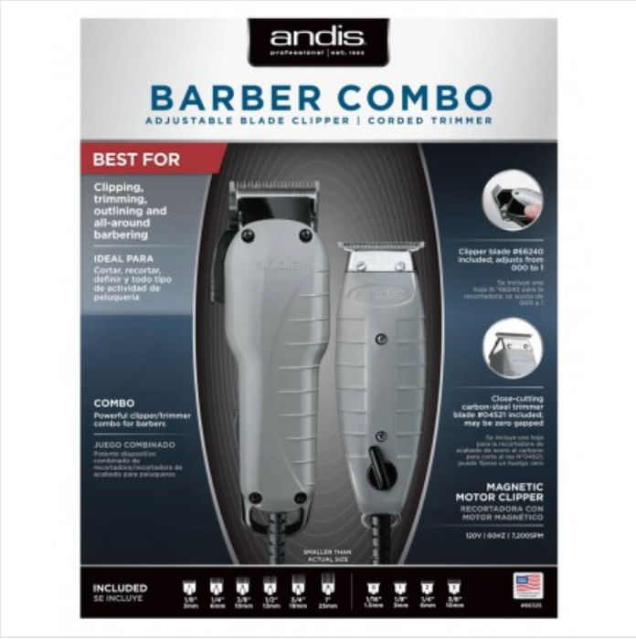 #66325 ANDIS BARBER COMBO