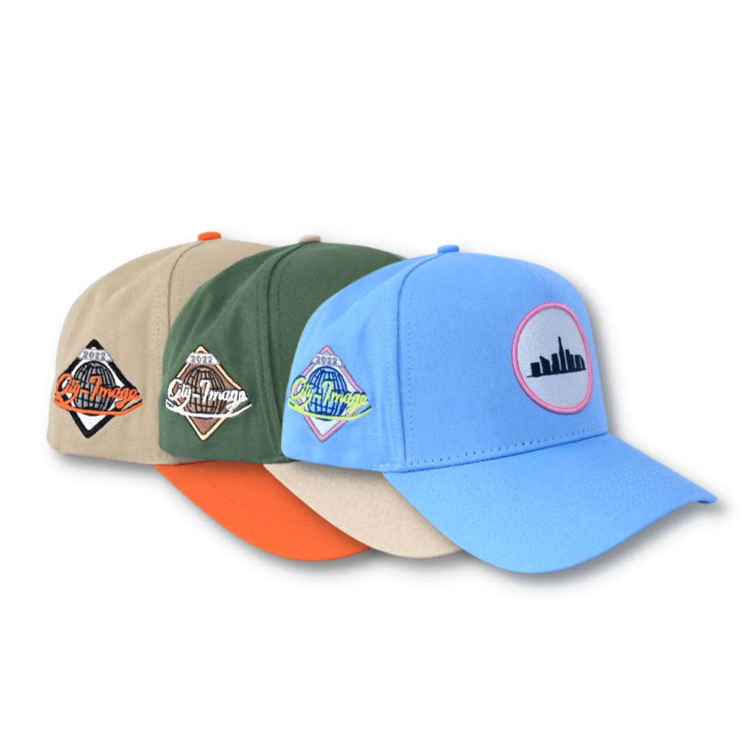 City Image® A-Frame SnapBack (3-Pack)